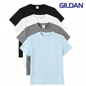 GILDAN 4Pcs Children Short Sleeve Tee Set, Ultra Soft & Breathable Cotton T-Shirts for Teens, Durable Classic Fit Daily Essentials, Machine Washable, Size XS to XL, Perfect Multi-Pack for Active Kids!,summervibes