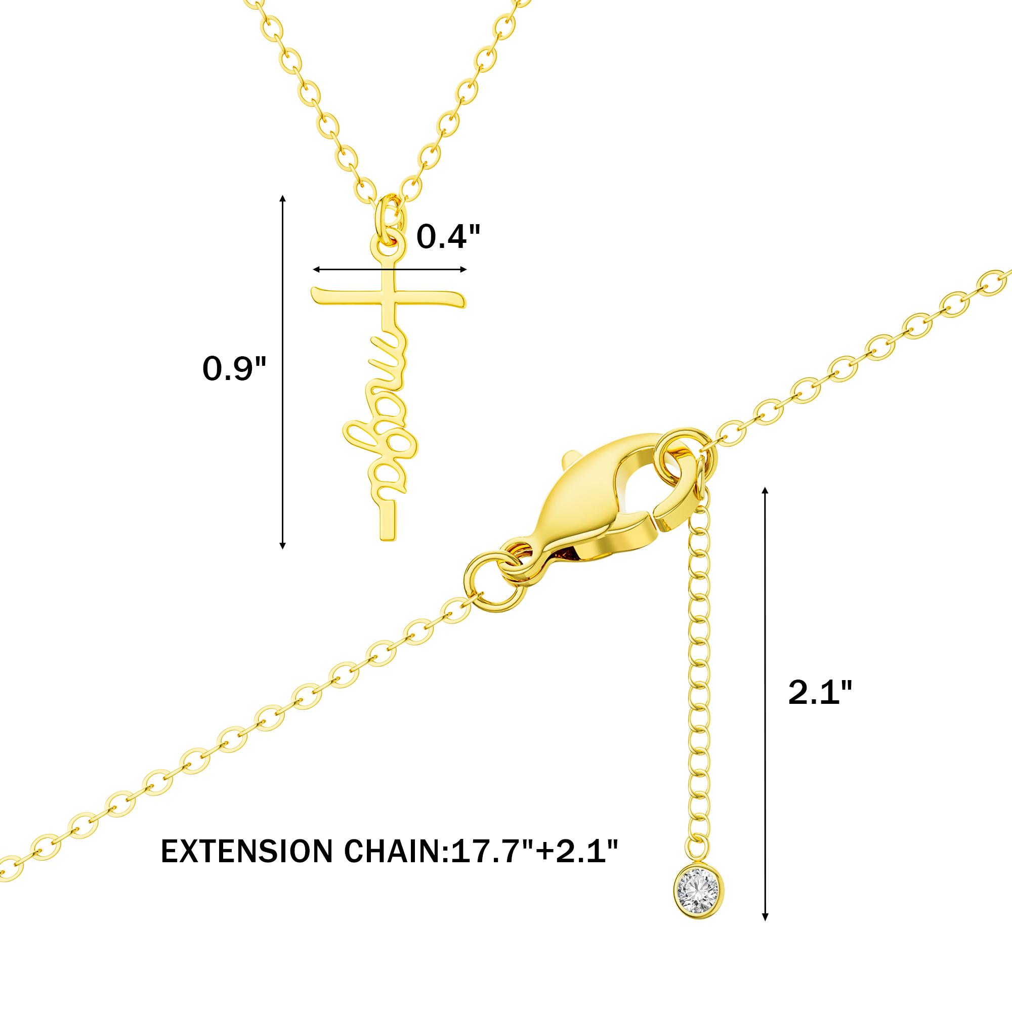 Tewiky Greenish Spring Jewelry MAGA Cross Easter Necklace for Women Trump Necklace Make America Great Again Necklaces Chain MAGA Necklace for President TrumpJewelry for Gift,Fashion Items Holiday gifts