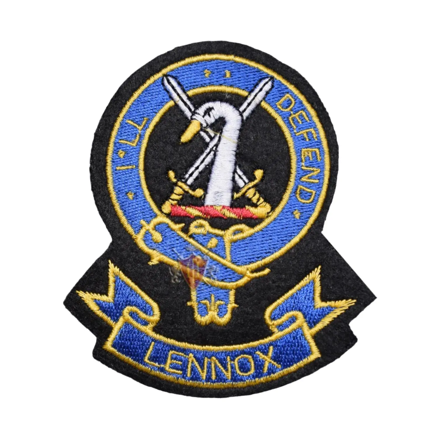 Embroidery Patch - Lennox Clan Badge, Unique Symbol for Safeguarding Heritage & Upholding Tradition, Collectible Sports Patch