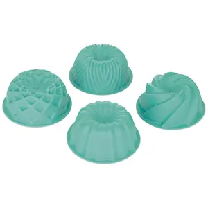 Nordic Ware Set of 4 Micro Mini Bundts Nordic Ware Set of 4 Micro Mini Bundts