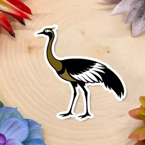 Funny Kori Bustard Sticker