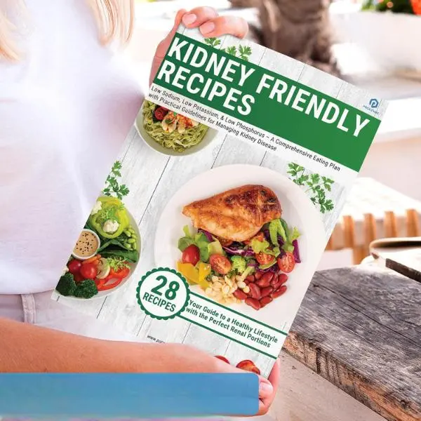 Kidney-Friendly Food List Chart - Set 3 Meal Plan & Diet Guide for Kidney Health Management, Includes Foods to Avoid & To Eat