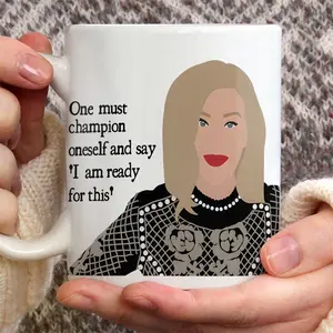 One Must Champion Oneself Moira Rose Coffee Mug - scs16946