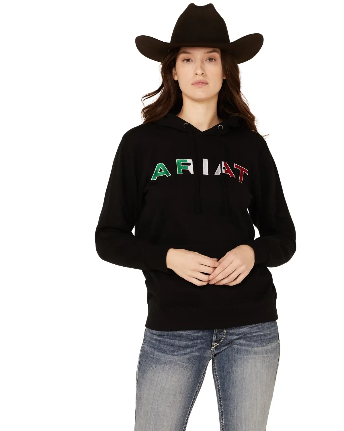 Ariat Women's Women'S Mexico Embroidered Logo Pullover Hoodie - 10038930