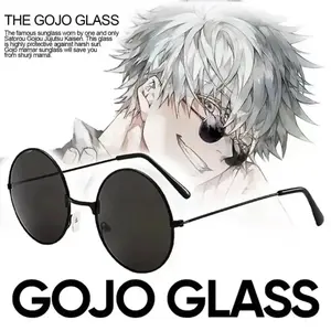Gojo Satoru Glasses Anime Geto Suguru Cosplay Black Glasses Eyewear Sunglasses  Party Men Women Prop
