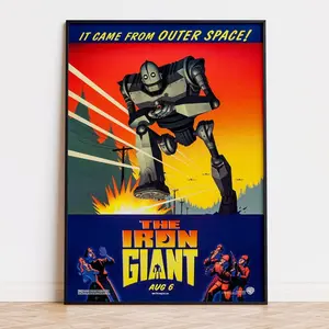 The Iron Giant - Movie Poster |  | High Quality Ready To Print