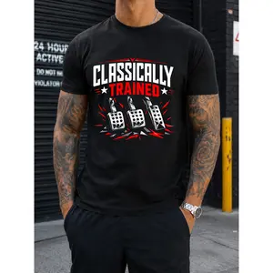 Classically Trained T-Shirt, Manual Transmission Enthusiast Gift, Stick Shift Car Lover Tee, Driving Pedals Shirt, Automotive Gear Head Top