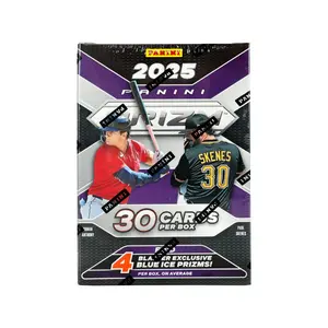 2025 Panini Prizm Baseball 6-Pack Blaster Box (Blue Ice and Red Pulsar Prizms)