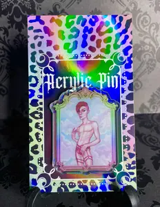 'Birth of Venus' 2.5" acrylic pin