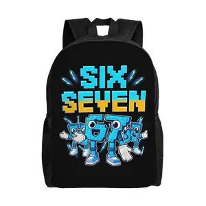 One Piece of a Versatile 67 Meme Backpack Suitable for Work And Office Use, Featuring a Large Capacity, Ideal for Couples, And Perfect As a Gift for The Back-To-School Season., For Teenager