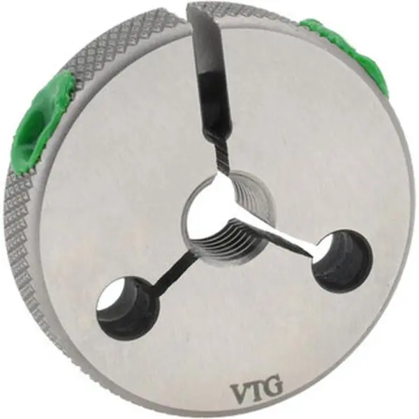 Vermont Gage Threaded Ring Gage: 1/4-28 Thread, UNF, Class 2A, Go Class 2A, Tool Steel 361127010