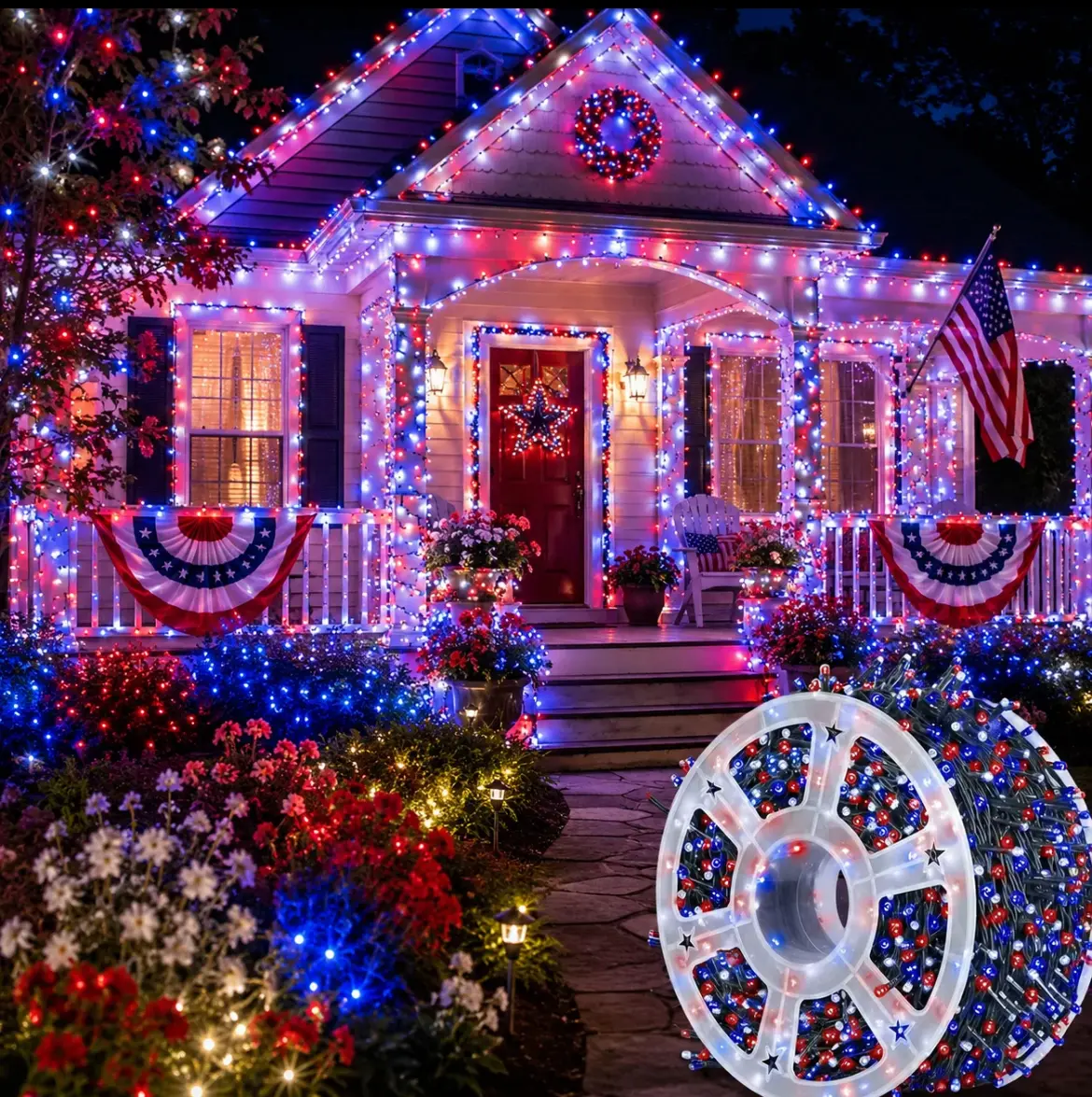 800 LED Solar Multicolor String Lights, 334.6FT Outdoor Fairy Lights with Remote, Waterproof Colorful Patio Lights for Garden, Porch, Fence, Party & Holiday Decor
