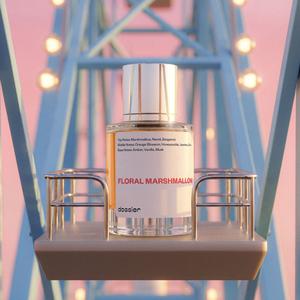 Floral Marshmallow, Dossier, Women Perfume, Eau de Parfum, 50ml, Marshmallow, Neroli, Jasmine, Orris, Amber, Vanilla, Musk