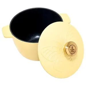 KitchenHQ 1.8qt Cast Iron Dutch Oven