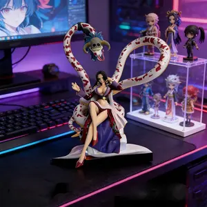 One Piece Boa Hancock Figure! Empress with Snake Form & Gaming Setup Vibe，Unboxing Boa Hancock Statue! Must-Have Collectible for One Piece Fans，Perfect Desk Decor for Anime Lovers