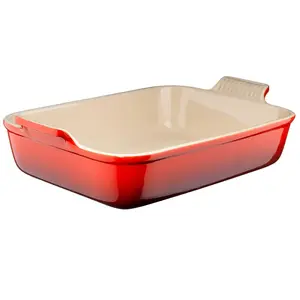 Le Creuset 2.5 Qt. Heritage Stoneware Rectangular Dish Le Creuset 2.5 Qt. Heritage Stoneware Rectangular Dish