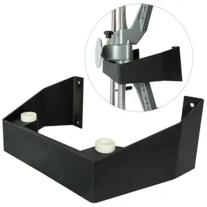 Heavy-Duty Wall Mount Rack for Wheel Clamp Tool