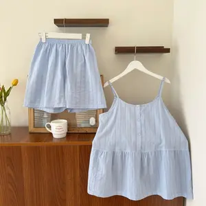 Tank Shorts Pajama Set (4 Colors)