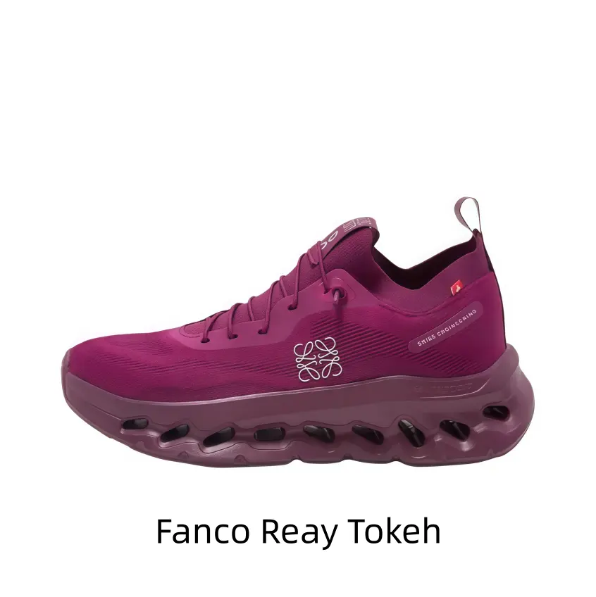 Vibrant Magenta Lightweight Running Shoes with Cushioned Hollow Sole & Breathable Mesh Upper for Daily Walks, Gym Sessions, and Casual Outings – Perfect for Women Seeking Comfort & Style in One Pair
