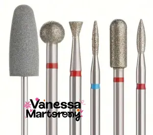 Nail Drill Bit Set for Electric Nail Drill, Manicure & Pedicure