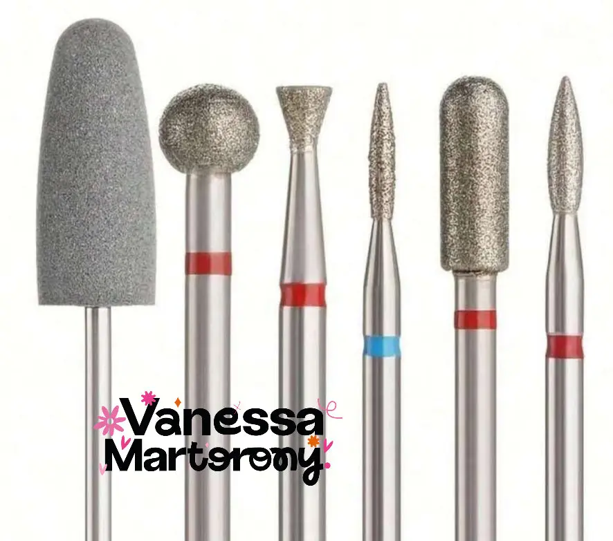 Nail Drill Bit Set for Electric Nail Drill, Manicure & Pedicure