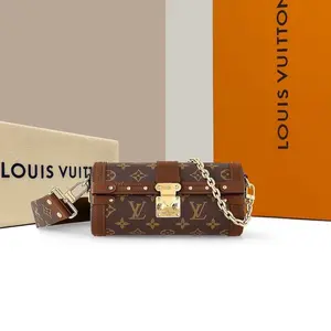 Pre-owned Louis Vuitton Leather Shoulder Bags Papillon Trunk Monogram Canvas Shoulder Bag