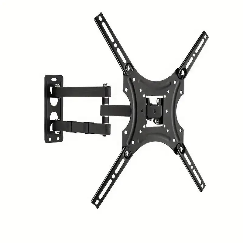 Full Motion TV Wall Mount, Tilt TV Mount, Wall Mounted TV Bracket, HDTV Wall Bracket, TV Mount for 32-55 Inches LED LCD Flat Panel & Curved TVs, Max Load 44lbs