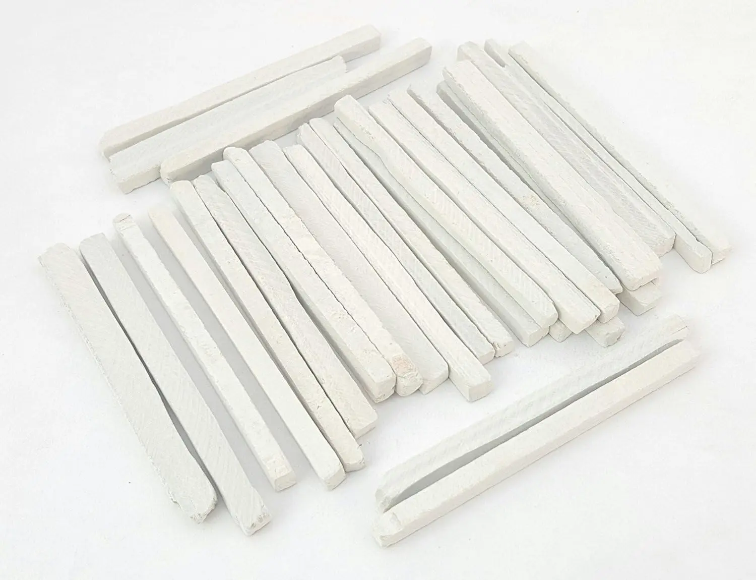 50 Pencils Cut from Natural Stone Slate - 5 mm Thick, 95 mm Smooth-Writing Art Supply for Home Office Stationery, Writing & Correction Tools