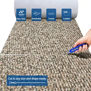 Self-Adhesive Eva Non-Slip Mat, DIY Cut Waterproof Wear-Resistant Pad, Easy Clean Boat Pool Car Trunk Universal, 220cm X 41cm