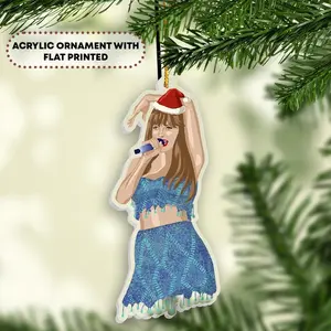 Christmas Tay Guitar Ornament, The Eras Tour Europe 2024, 1989 Christmas Ornament