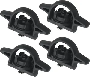 Bed Cleat Tie Down Anchor for Truck Bed Rail System 2/4pcs Compatible with 2005-2024 Toyota Tacoma Tundra Cargo Bed Accessories Parts PT278-35160 Striker Luggage Holders