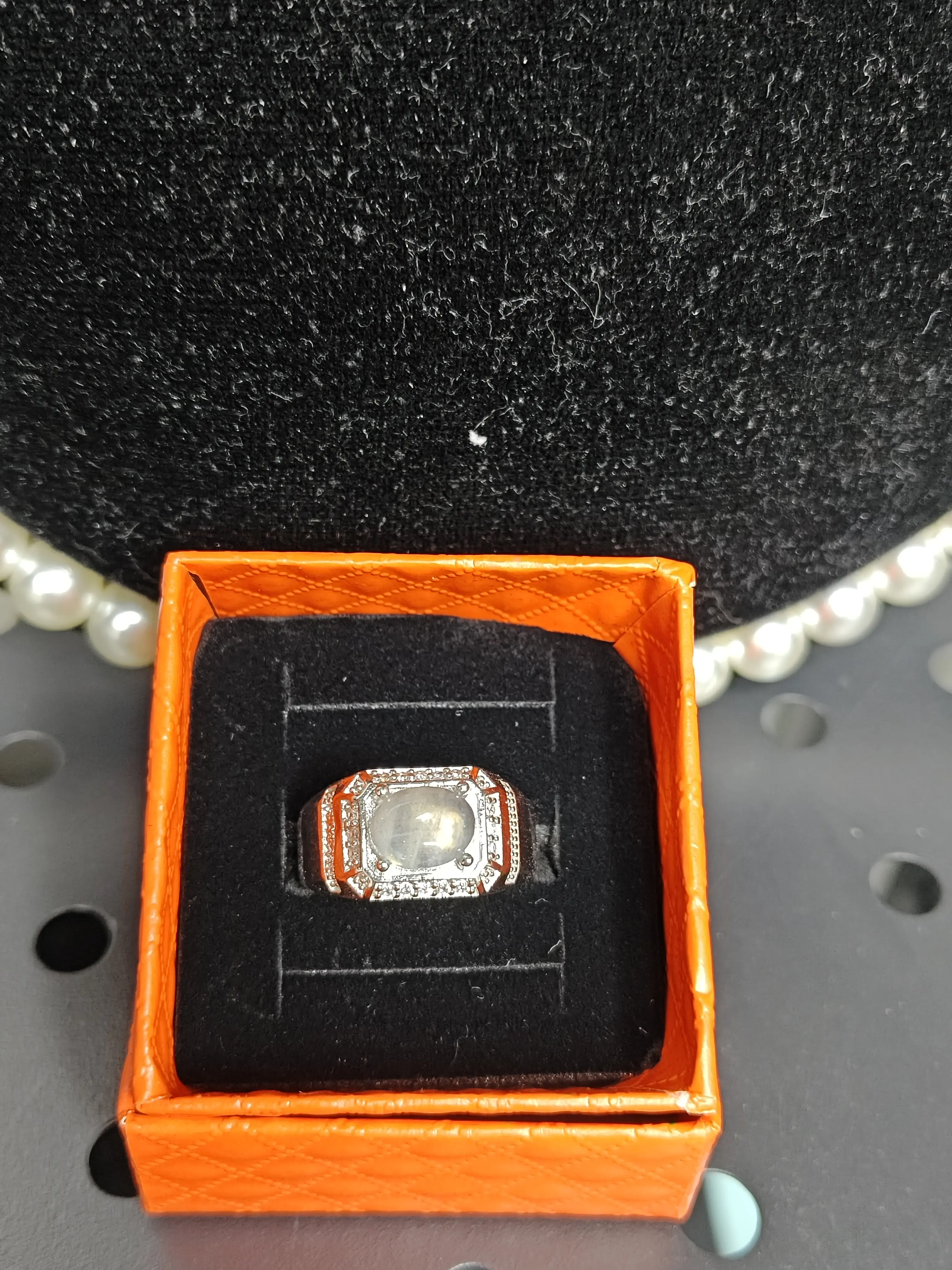 Lia(18110)gc.Rutilated Quartz Ring
