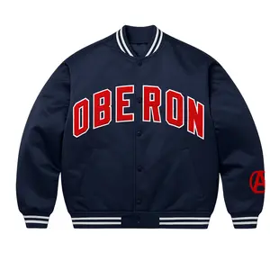 Satin Baseball Jacket