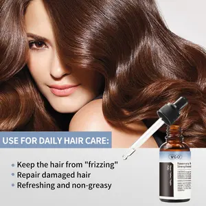 VGO Rosemary Mint Hair Strengthening Oil, 30m/1.01oz Haircare Lightweight-A