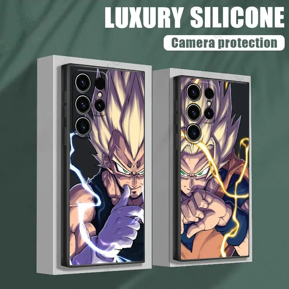 Anime Phone Case For Samsung Galaxy S25 S24 S23 S26 S21 FE S22 Ultra 5G For iphone 17 16 15 14 13 12 11 17Air Plus Pro Promax Soft Cover, Accessories, Smartphone