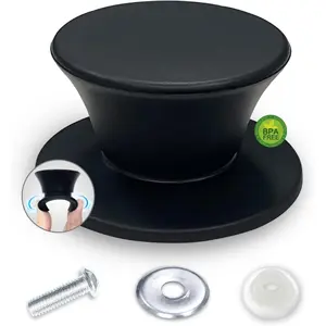 Universal Silicone Pot Lid Replacement Knob, Heat Resistant Pan Lid Holding Handles, BPA Free,Dishwasher Safe, Great For Slow Cookers,Skillets,Kitchen Cookware Covers, 1 Pack