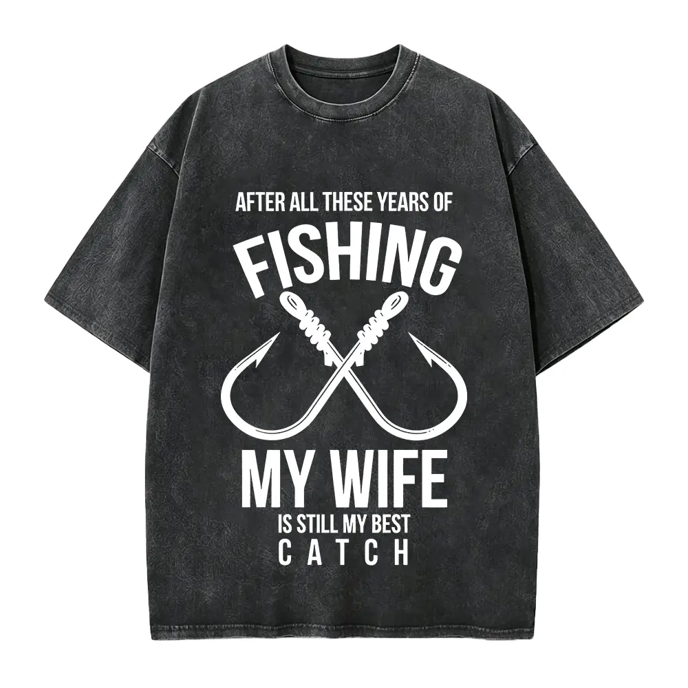 Funny Fishing Shirt Fisherman T Shirt Outdoorsman Gift For Husband From Wife Fishing Gifts For Men Fishermen TShirt Fish Mens Tee
