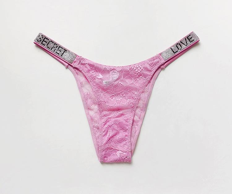 comfortable, and breathable women's low-waisted thong panties, single pack