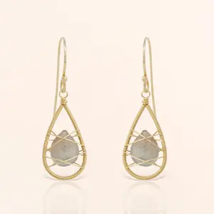 Labradorite Drop Earrings