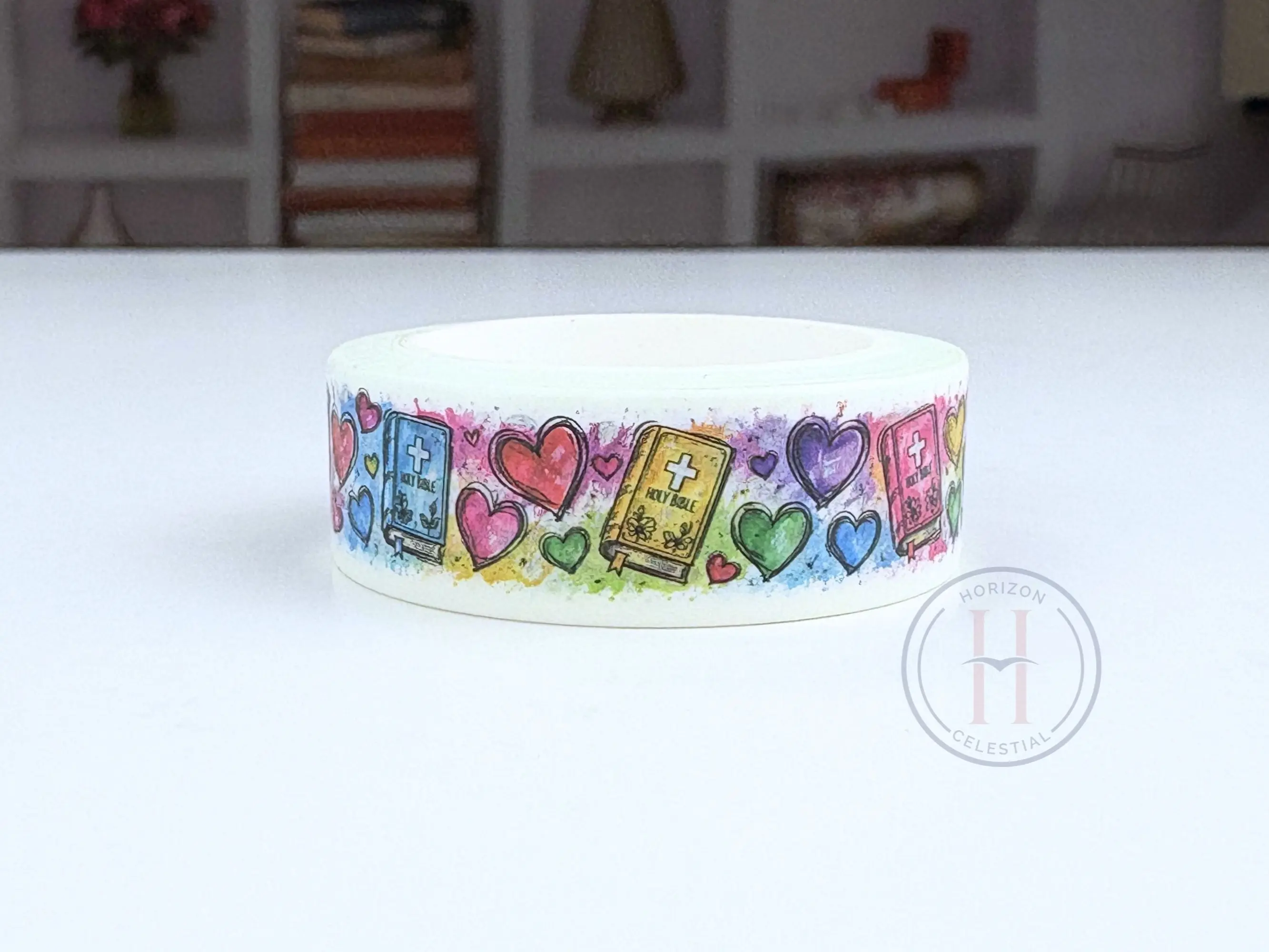 Splash of Scripture Washi Tape: Christian Planner Scrapbook Tape (15mmx10m)