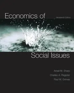USED-Economics of Social Issues (The Mcgraw-Hill Series Economics) by Ansel Sharp (Paperback)