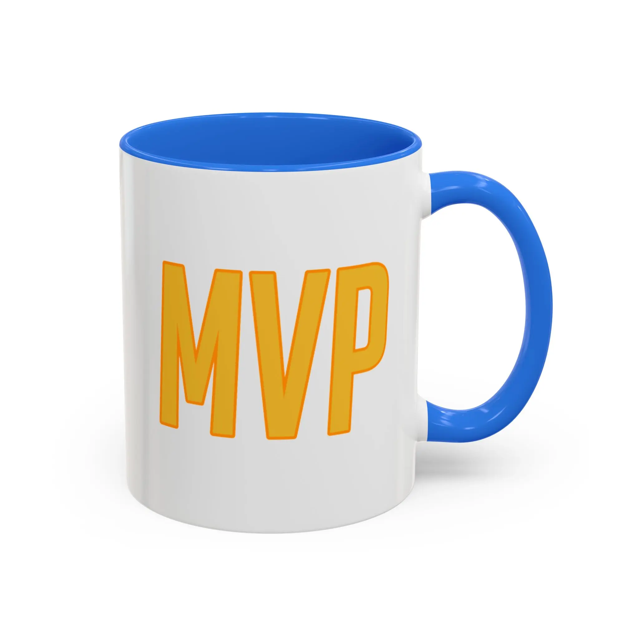 MVP Most Valuable Player Mug | Overwatch Gamer Mug Color Accent Ceramic Coffee Cup