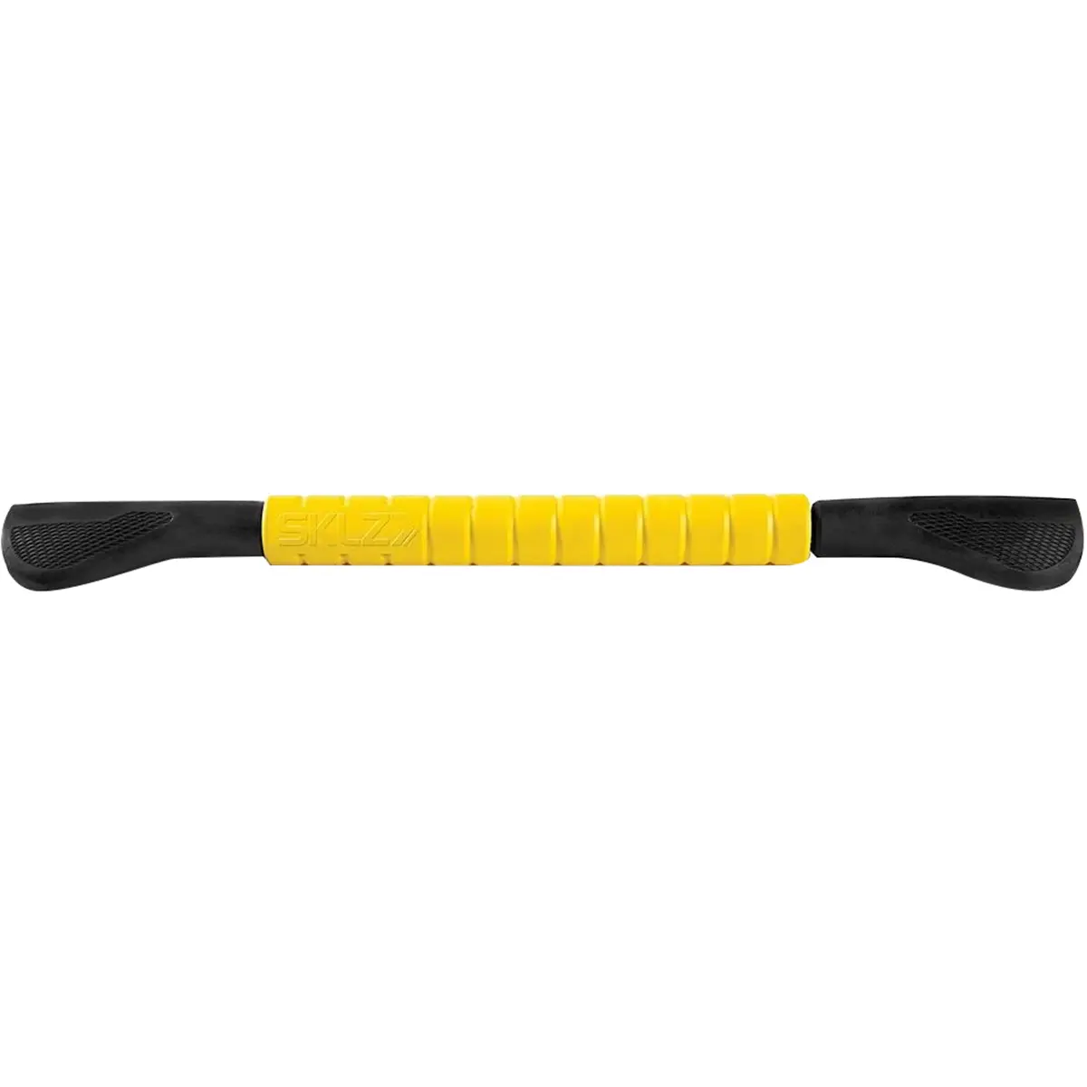 SKLZ Ergonomic Manual Massage Bar - Yellow, Ball Bearing System, Mountain Grip, Deep Groove, Muscle Relief, Therapy, Myofascial Release Therapy, Enhances Recovery, Boosts Flexibility, Increases Muscle Oxygenation (Beauty & Personal Care Tool), Add Flexibi