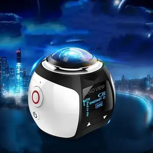 VR Virtual Reality Cameras, Shell-Protected LCD Water-Proof Devices for Smart Wearables