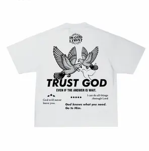 Trust God Even If The Answer Is Wait T-Shirt, Men's Tee, Unisex Shirt, Religious Holiday Top, Scripture Tee, Resurrection Sunday Shirt, Full Size, Full Color Classic Cotton Soft