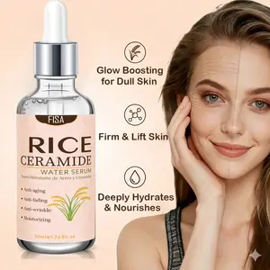 Powerful Rice Ceramide Essence, Tightens Loose Facial Contours, Boosts Skin Elasticity, Deeply Hydrates, Improves Roughness and Dullness