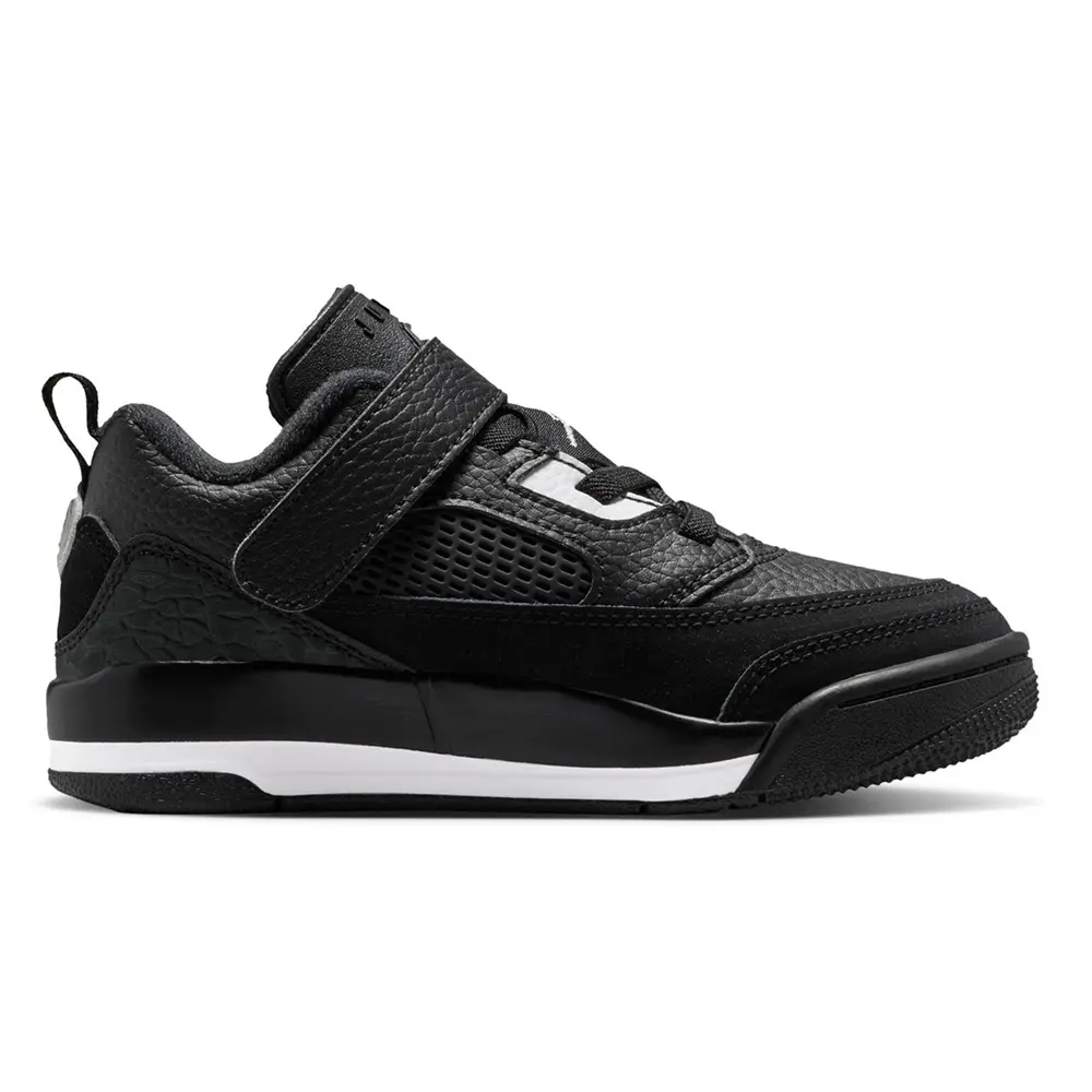 Little Kid's Jordan Spizike Low Black/White-White-Anthracite (FQ3951 010)