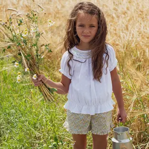 Liberty Betsy Ann Lemon Shorts Set