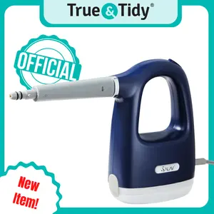 SALAV CS100 Compact Steam Cleaner 1100W Powerful Eco-Friendly 10 Accessories Instant Refill Steam Lock Button for Hands-Free Use