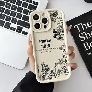 Softcase suitable for iPhone 17 16 E Pro Max 15 Plus 14 13 12 11God Within Her Shockproof Silicone Lightweight Anti-Scratch Cover